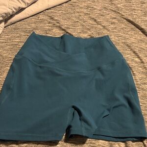 Cross waist alphalete shorts
